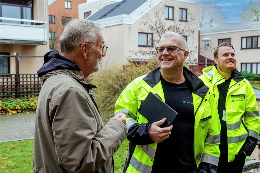 Arbetare hos Entreprenadprojekt Täby AB