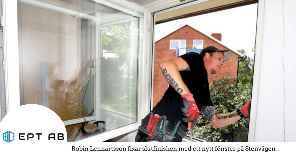 Montering av fönster