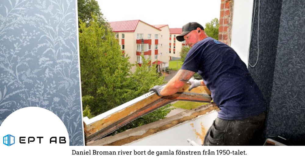 Montering av fönster