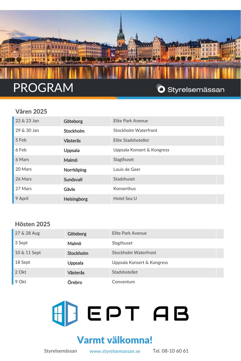 Programblad