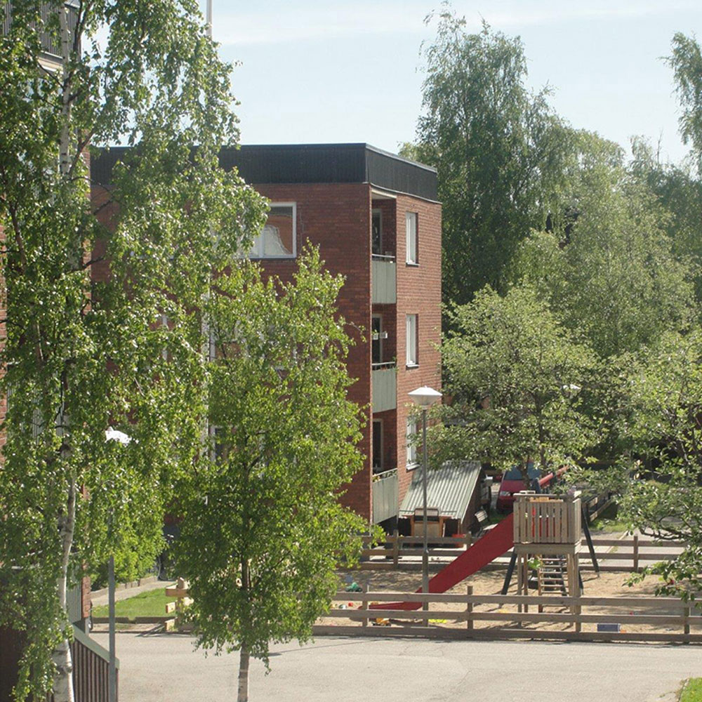 Lägenhetshus i Umeå