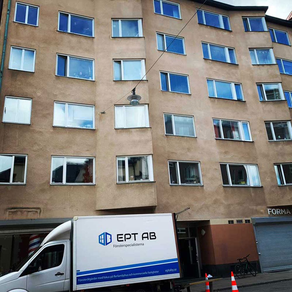 Lägenhetshus på Kv Bergsgruvan